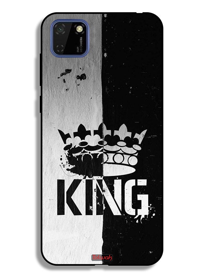 Tolwak Huawei Y5p Protective Case Cover King Vintage - Image 2