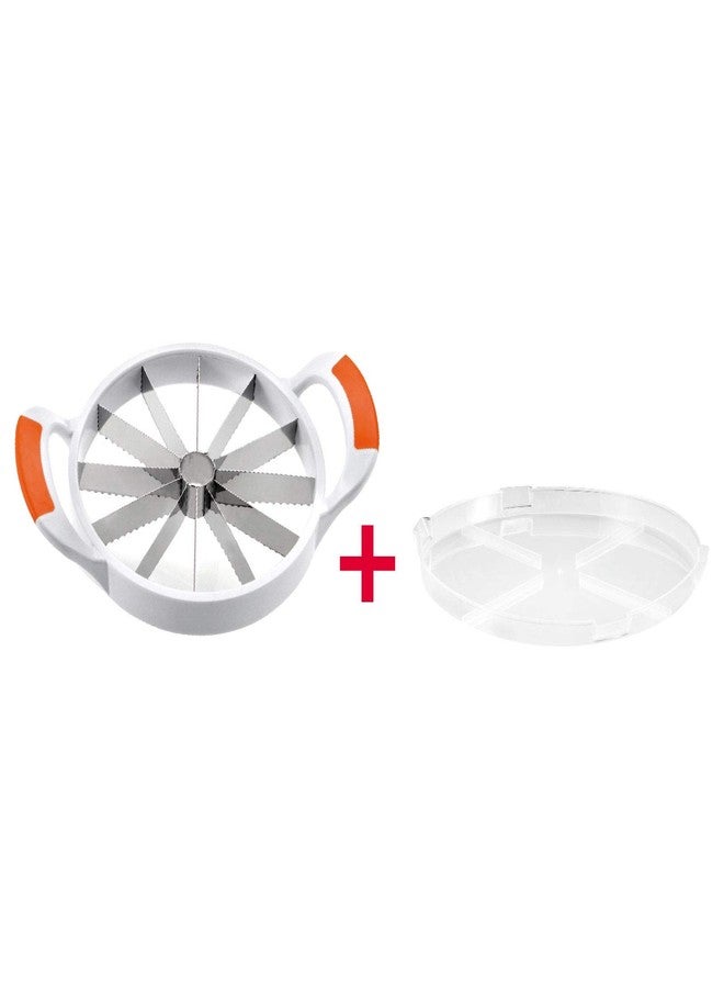 ويست مارك قطاعة البطيخ الكبيرة من الفولاذ المقاوم للصدأ من ويستمارك، 12 شريحة مثالية، جامبو، أبيض - Image 3