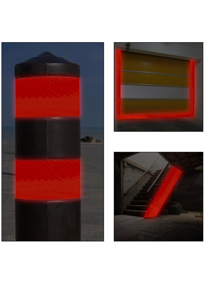 Duravel Duravel Reflective Safety Tape, 2 Inch x 25 Metre, Self-Adhesive (Red) - Image 5
