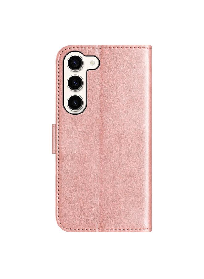 اس-توب جراب لهاتف Samsung Galaxy S23+ 5G، جراب جلدي مزدوج الطي على شكل حرف S - Image 3