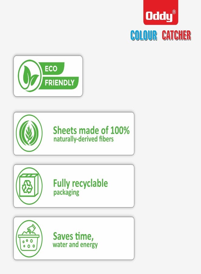 Oddy Dirt & Colour Catcher, Pack Of 30 Sheets For Laundry, Allow Mixed Washes, Prevent Colour Runs And Maintain Original Colour Of Clothing - Image 5