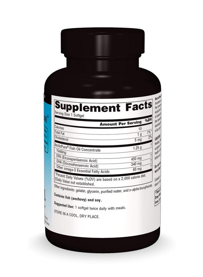 Source Naturals Arcticpure Ultra Potency 850 Mg Omega 3 Fish Oil 60 Softgels - Image 4