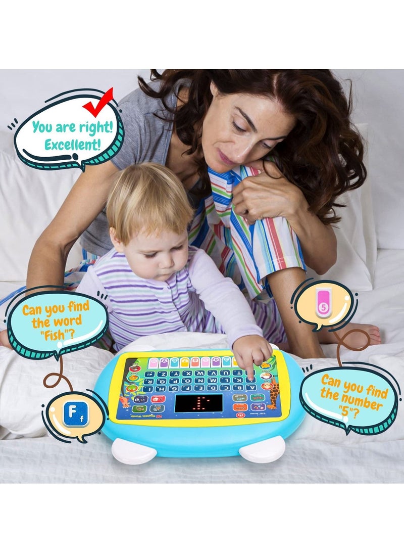 Y&D - 1 to 3 Year Old Girl Boy Gifts-Toddlers Learning Toys for 2 5 Girls Boys Birthday Presents Gift Kids Age 4 Toddler Tablet Interactive Educational Toy Laptop Kid G - Image 1