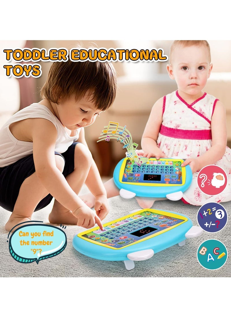 Y&D - 1 to 3 Year Old Girl Boy Gifts-Toddlers Learning Toys for 2 5 Girls Boys Birthday Presents Gift Kids Age 4 Toddler Tablet Interactive Educational Toy Laptop Kid G - Image 1