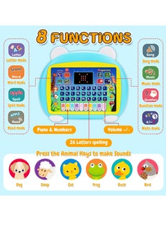Y&D 1 to 3 Year Old Girl Boy Gifts-Toddlers Learning Toys for 2 5 Girls Boys Birthday Presents Gift Kids Age 4 Toddler Tablet Interactive Educational Toy Laptop Kid G  - Image 2
