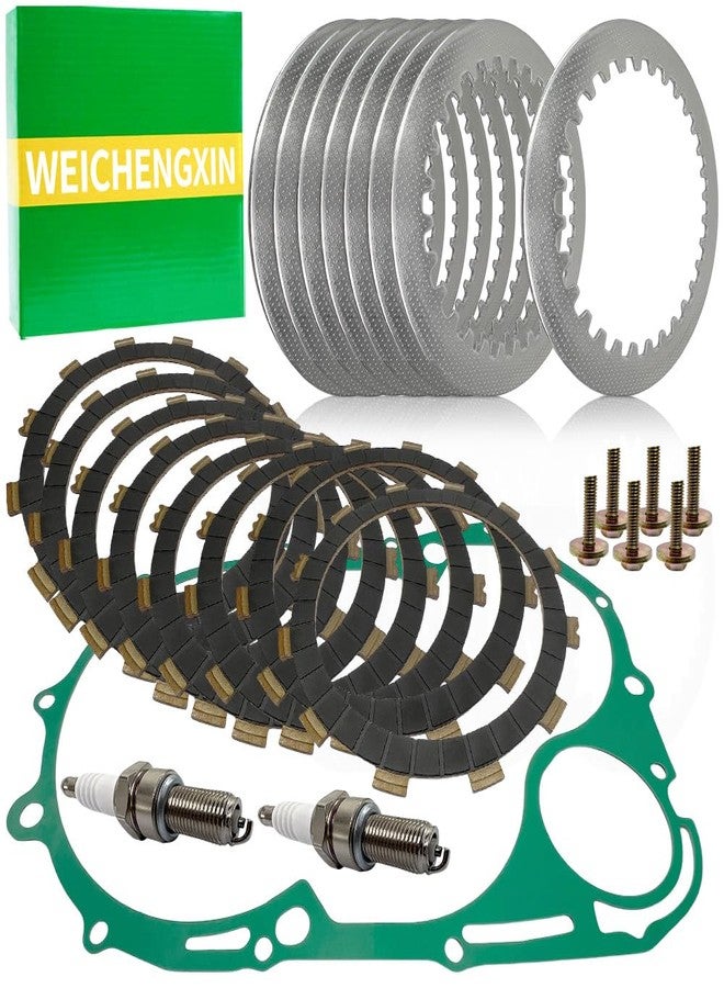WEICHENGXIN Clutch Kit Heavy Duty Springs & Cover Gasket Compatible with Yamaha V Star 1100 XVS1100AW Classic XVS1100 Custom XVS1100 Midnight Custom XVS1100AT Silverado XVS1100A Classic 1999-2009 - Image 1
