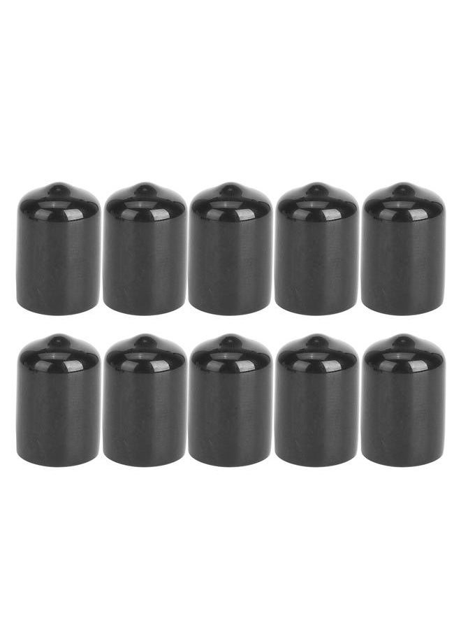 Thoraya 10PCS Rubber Durable Billiard Pool Cue Tip Protector Small Head Club Protective Stick Cover Snooker Accessory14mm  - Image 1