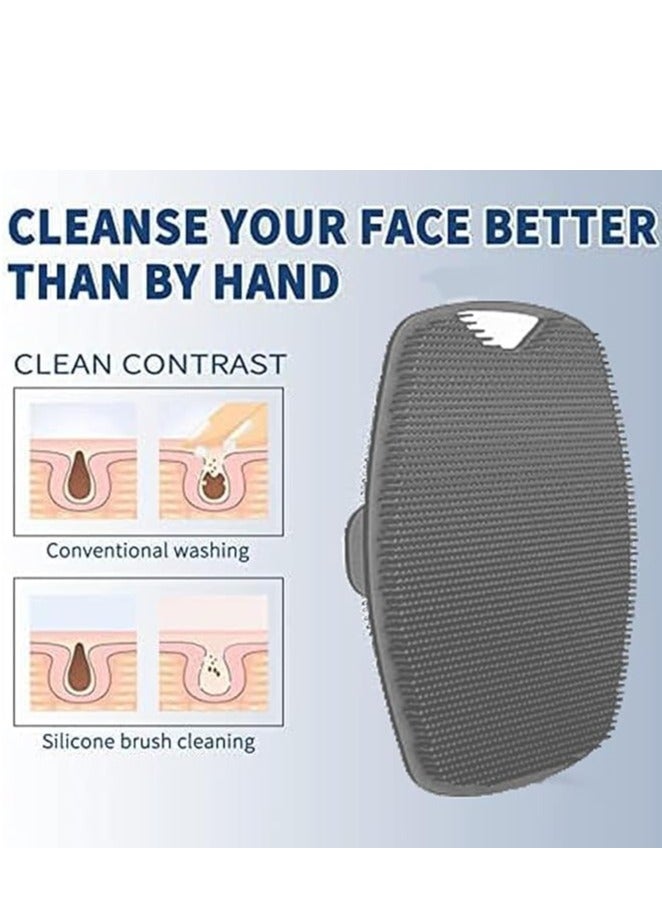 Premium Silicone body Scrubber Shower Scrub for Body for Nourishing Cleaning Exfoliating ReusableYour Skin Lather Boosting Bristles with Ergonomic No-Slip Handle Long-Lasting  - Image 5