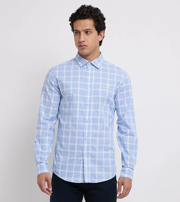 Plaid Long Sleeves Casual Shirt