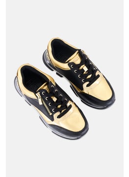 DKNY Women Taini Lace Up Sneaker Shoes, Multi Color  - Image 4