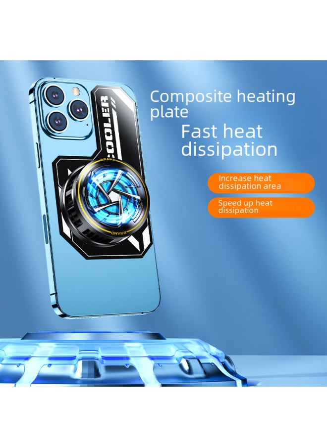 General Mobile Phone Semiconductor Radiator Accessories Heating Plate Magnetic Suction Cooling Composite Refrigeration Surface Amplifier Aluminum Alloy Thermal Conductivity-Product Color:Magnetic Hot Plate  - Image 4