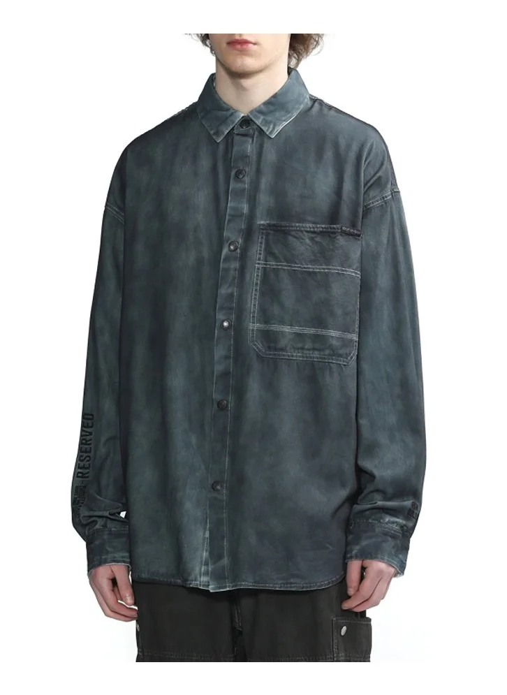 izzue Spray Canvas Worker Shirt