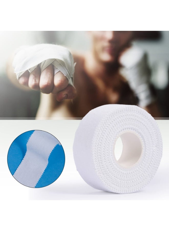 Joudi 3 Rolls Zinc Oxide Tape, 10m x 2.5cm Cohesive Bandage Flexible Breathable Wrist Finger Tape Easy Tear Athletic Sports Tape for First Aid Sports Ankle（White） - Image 5