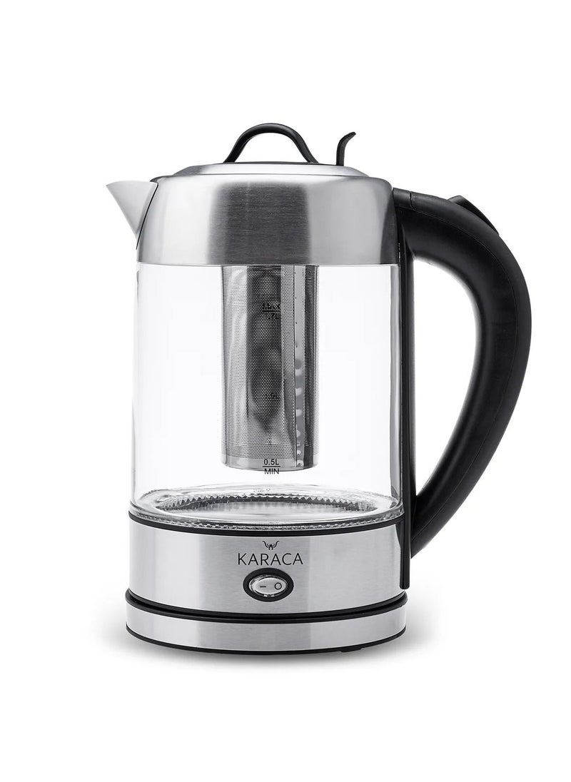 Karaca Karaca Led Light Glass Herbal Tea Machine Inox 2202 1.7 lt  - Image 4