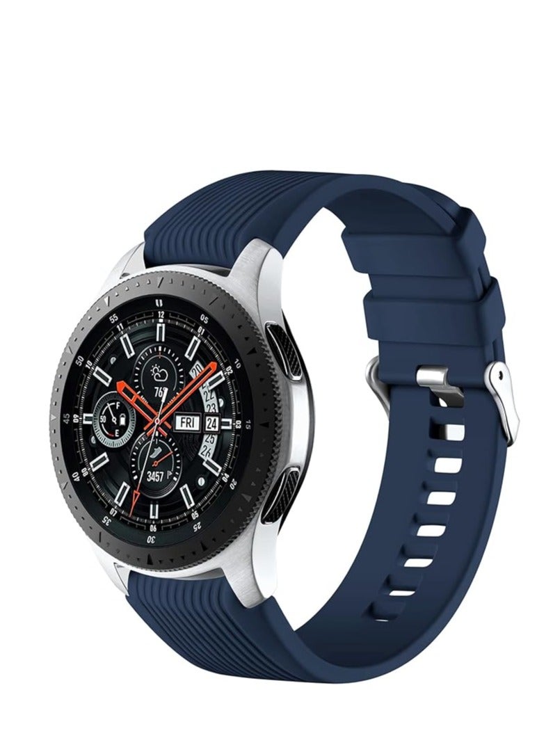 Sport Silicone Bands Straps Bracelet Watch Size 22mm for Huawei Watch GT1, Huawei Watch GT2 46mm, Galaxy S4 46mm, Samsung Active2 44mm, Honor Magic2 46mm - Image 1