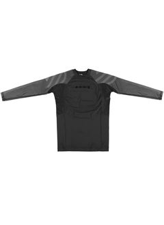 Sanabul  Essential Long Sleeve Compression Shirts For Men | Mma Bjj Athletic Compression Shirt | Men Cross Training Rashguard (Medium, All Black)  - Image 2