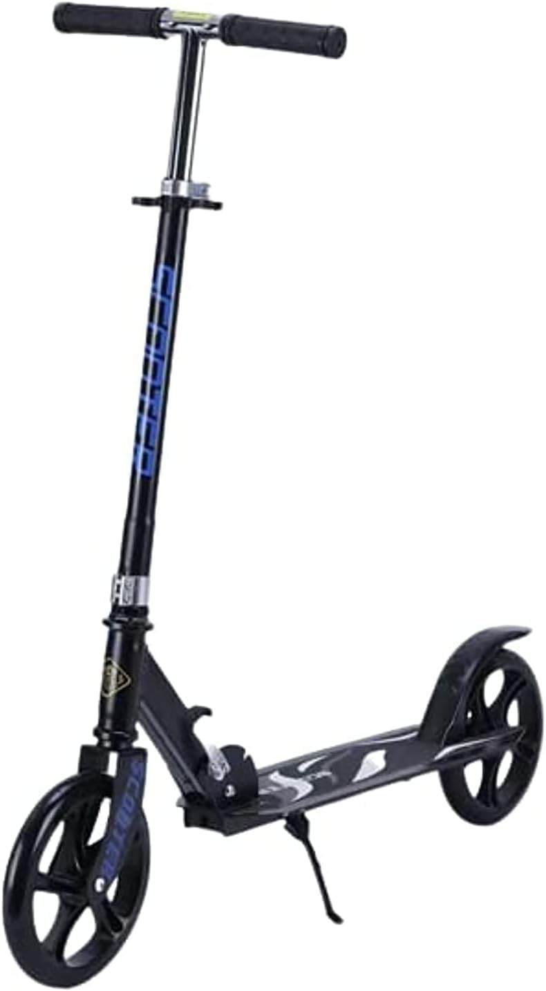 Kick Scooter, Folding Scooter with 2 Big Wheels, Quick Release Folding System, Shock Absorption for Kids