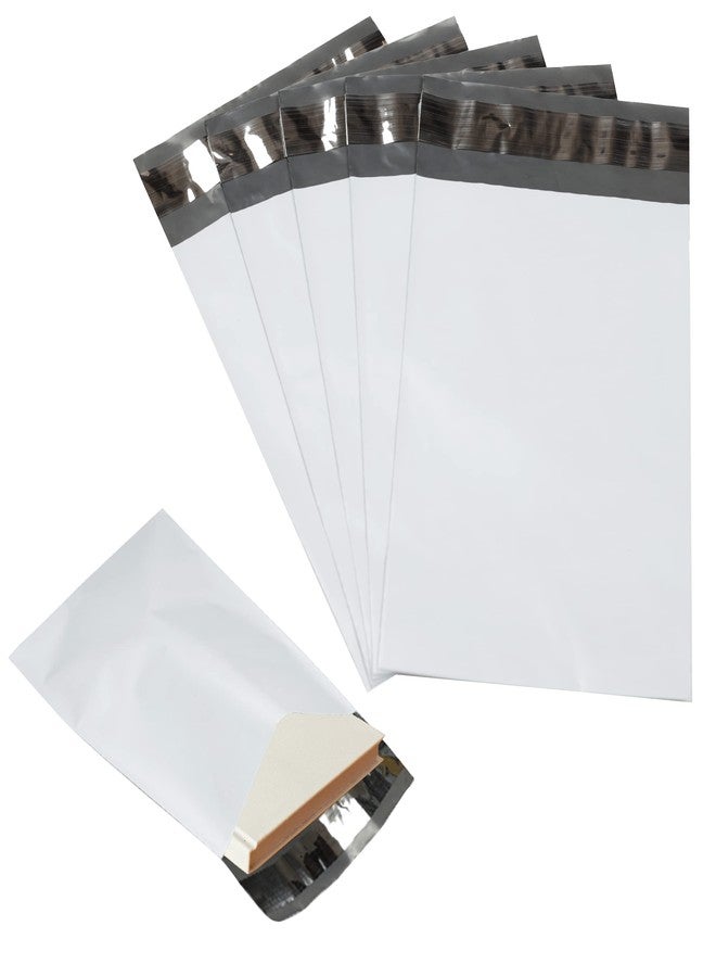 Secure Seal 100 Pack White Poly Mailers Shipping Bags - Safe Shipping with 12x15.5 Mailers Poly Bags - E-Commerce Poly Bags for Shipping - Self Sealing 2 Mil Poly Shipping Envelopes - Image 1