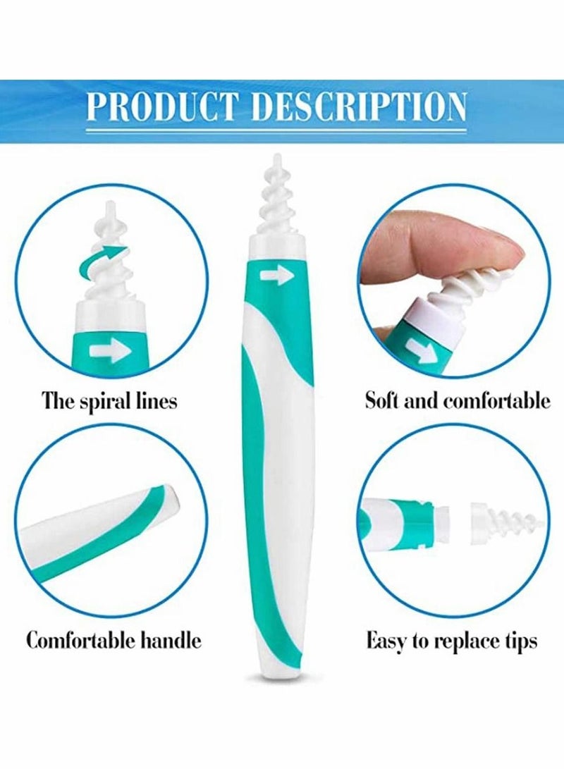 KASTWAVE Earwax Removal Tool, Soft Silicone Spiral Earwax Remover Tool for Everyone  - Image 2