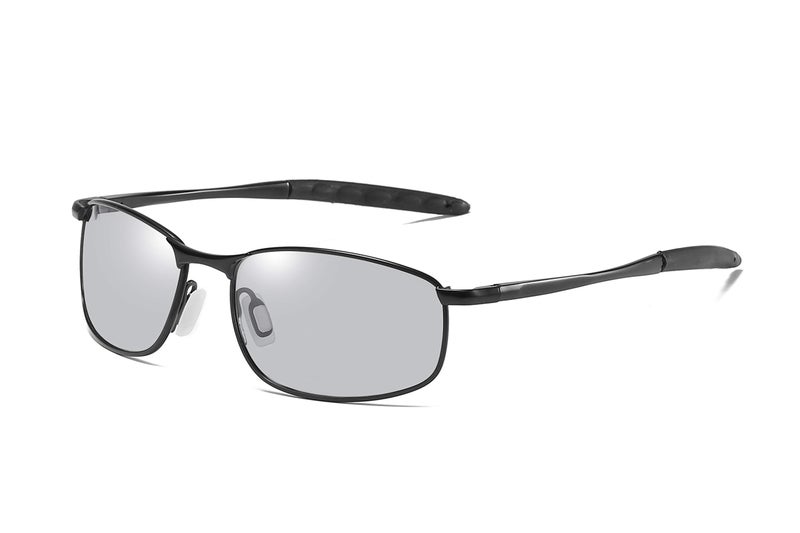 FEISEDY Classic Polarized Photochromic Sunglasses Safety Glasses for Men Women B2444 - Image 2