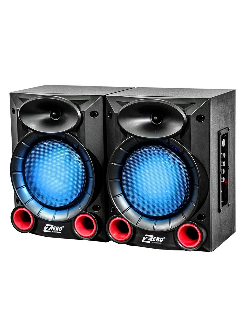 Zero Subwoofer equipped with Bluetooth technology - memory card port - USB port and remote model ZR-8650 