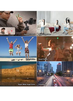 Zhiyun Handheld Smartphone Gimbal Stabilizer, Portable Three Axis Phone Stabilizer With With Dolly Zoom, Smart Tracking Cell Phone Gimbal With Time Lapse Gesture Control, (Set 3)  - Image 3