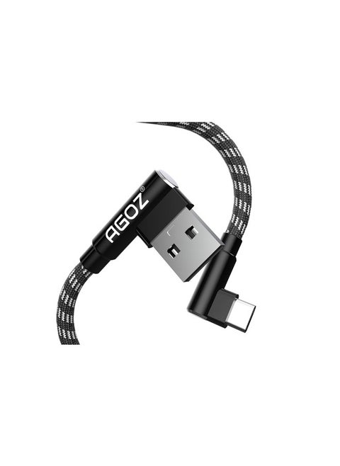 4inch Short USB C Cable, Fast Charger 90 Degree Right Angle Cord Compatible with Samsung Galaxy S23 S22 S21 S20, S10 Plus, Note 20 10, A13 A14 A23 A32 A53 A54 A71, Moto G Stylus,Google Pixel 7 6