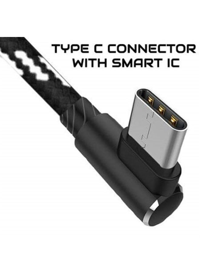 AGOZ - 4inch Short USB C Cable, Fast Charger 90 Degree Right Angle Cord Compatible with Samsung Galaxy S23 S22 S21 S20, S10 Plus, Note 20 10, A13 A14 A23 A32 A53 A54 A71, Moto G Stylus,Google Pixel 7 6 - Image 1