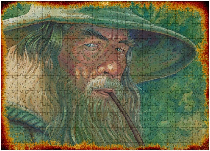 Wooden MDF Puzzle Gandalf 500 Pieces 50*70 cm