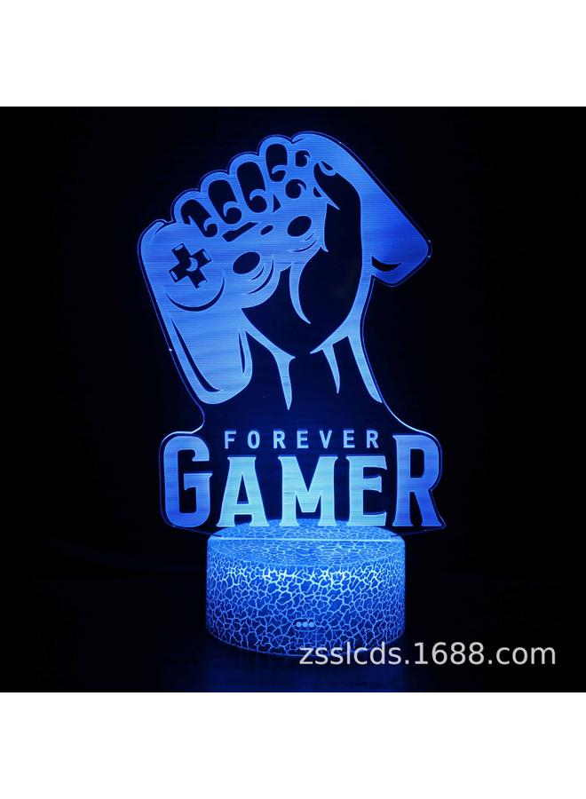 Bluejw Hot Sale Beauty Game Handle Series 3D Night Light Led Remote Control Colorful Touch Creative Table Lamp - Image 1