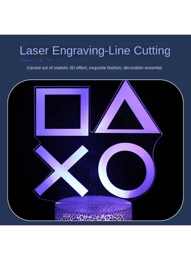 Bluejw Hot Sale Beauty Game Handle Series 3D Night Light Led Remote Control Colorful Touch Creative Table Lamp - Image 2