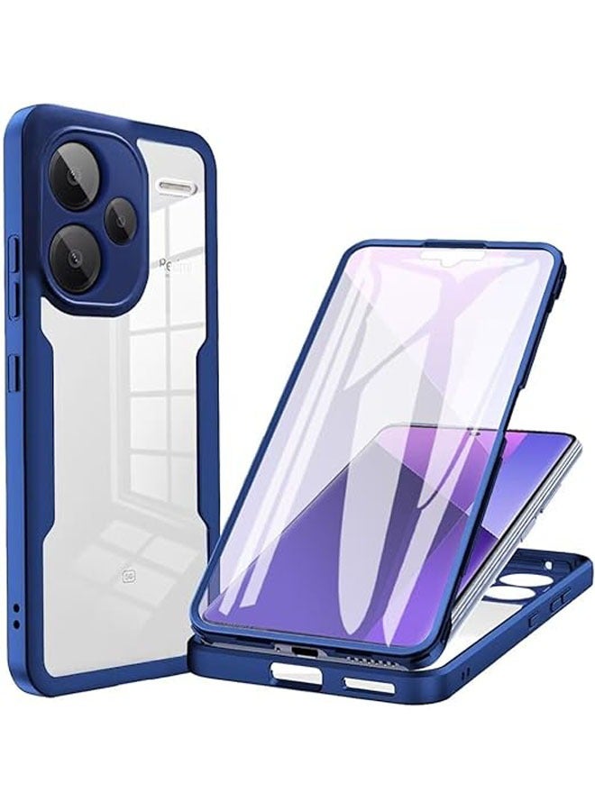 Xiaomi Redmi Note 13 Pro Plus 5G (Pro+) Case Built-in Screen Protector 360-degree all-round protection phone case, shockproof TPU per case
