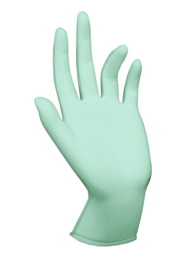Malcolm's Miracle Moisturizing Gloves Made in The USA Green (Medium) - Image 1
