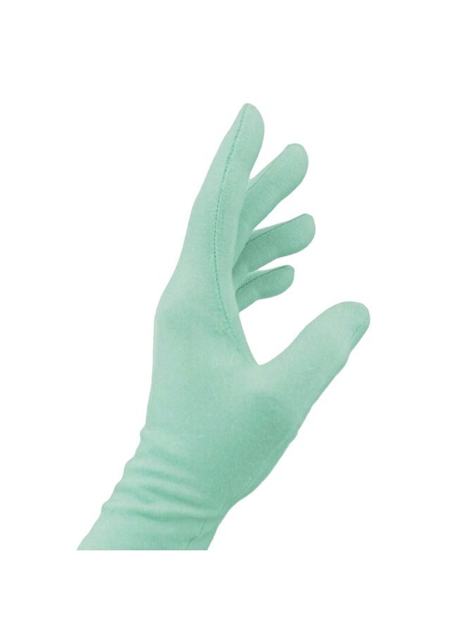 Malcolm's Miracle Moisturizing Gloves Made in The USA Green (Medium) - Image 3