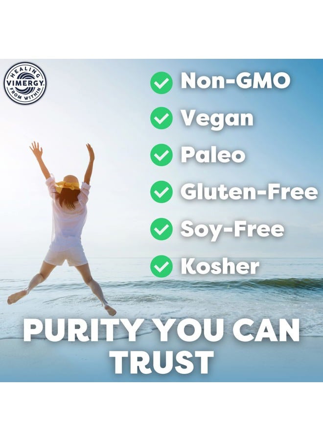 Vimergy USDA Organic Wild Chaga Mushroom Extract Powder, 166 Servings – Ideal in Chaga Tea, Coffee, Smoothies – Cardiovascular Support - Kosher, Vegan, No Gluten, Paleo - Pure Chaga, No Fillers (250g) - Image 5