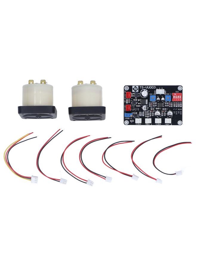 Thoraya VU Meter with Yellow Backlight High Accuracy Driver Board Flex Cables for Recording Studio  - Image 3