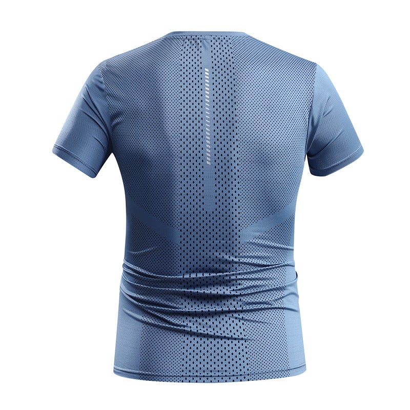 Stall Ready-Made T-Shirt Men'S Ice Silk Quick-Drying Men'S Quick-Drying Short-Sleeved Men'S Ice Silk Short-Sleeved Men'S - Image 1