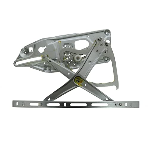 TRQ مجموعة منظمات نوافذ الطاقة الأمامية TRQ متوافقة مع 1992-1993 مرسيدس-بنز 300SD 300SE 1992 400SE 1993 400SEL 500SEL 600SEL 1994-1999 S320 S420 S500 S600 - Image 3