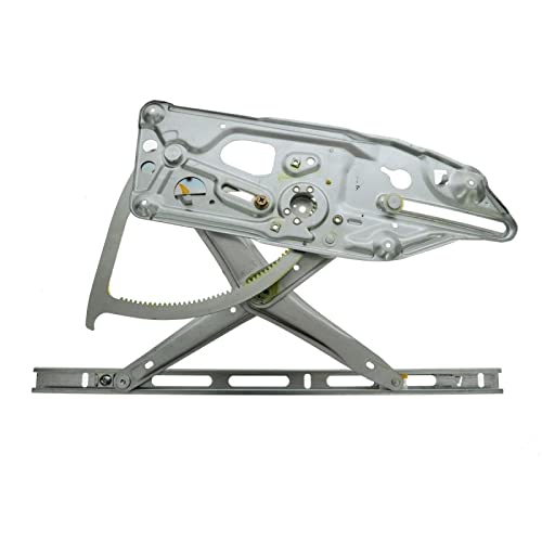 TRQ مجموعة منظمات نوافذ الطاقة الأمامية TRQ متوافقة مع 1992-1993 مرسيدس-بنز 300SD 300SE 1992 400SE 1993 400SEL 500SEL 600SEL 1994-1999 S320 S420 S500 S600 - Image 2