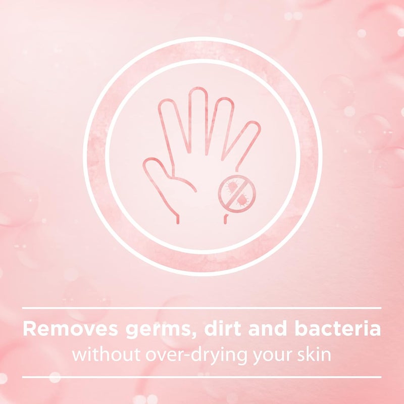 Johnson & Johnson Hand Wash, Anti-Bacterial, Almond Blossom, 12x300ml - Image 3