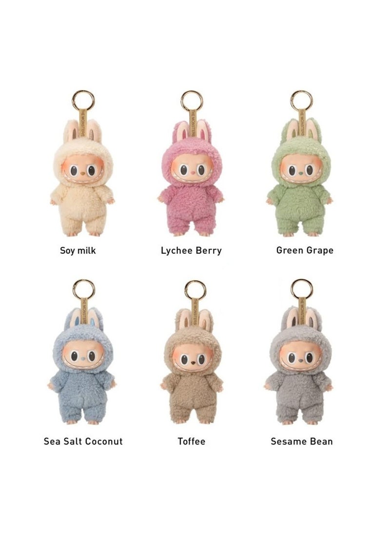 Wtech Premium Exciting Macaron The Monster Soft Vinyl Faces Cute Bubble Labubu - Toffee  - Image 3