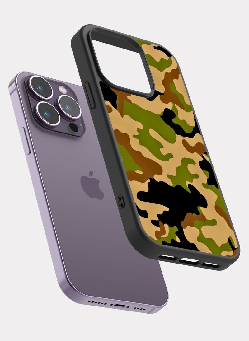 PXLAAT iPhone 14 Pro case cover Camo - Image 2