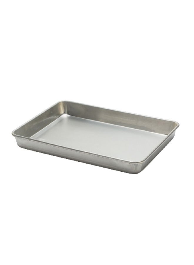 NORDICWARE Naturals High Sided Baking Sheet Cake Pan Silver 2 x 13 x 17.88 Inch 44700  - Image 1