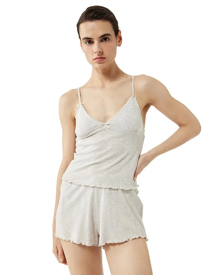 Crop Pajama Top