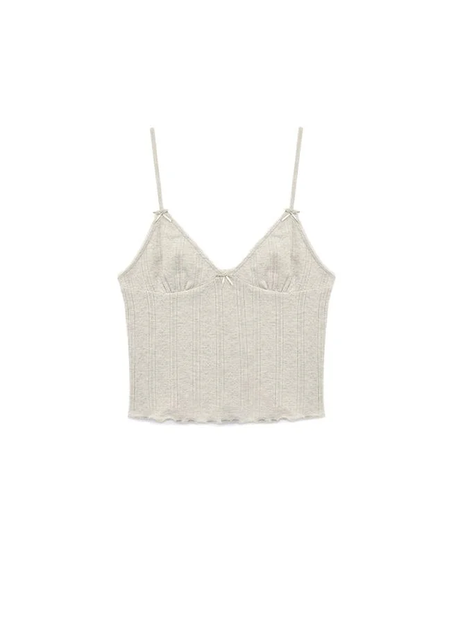 Koton  Crop Pajama Top for Women | Best Price UAE