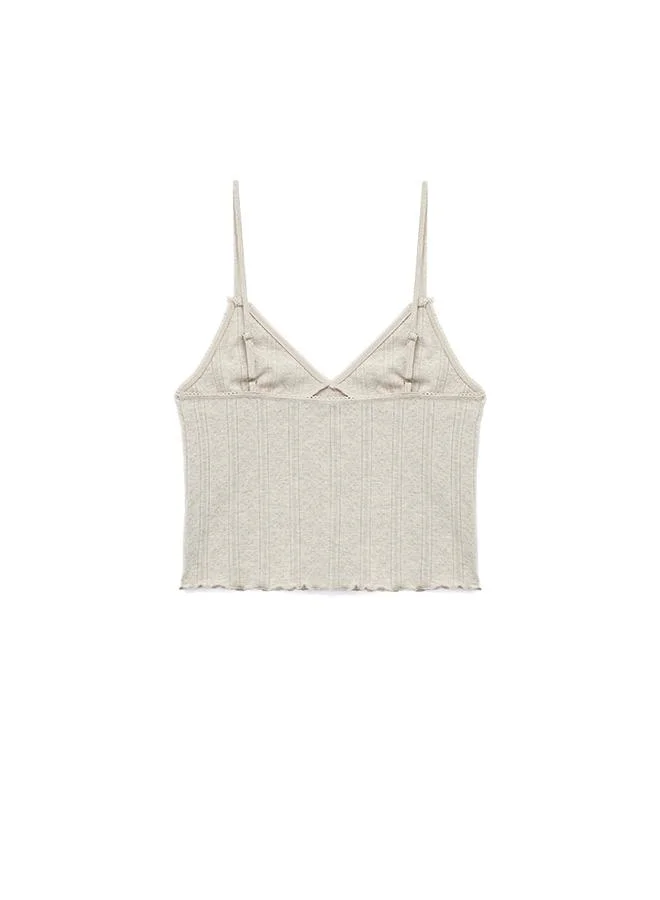 Koton  Crop Pajama Top for Women | Best Price UAE