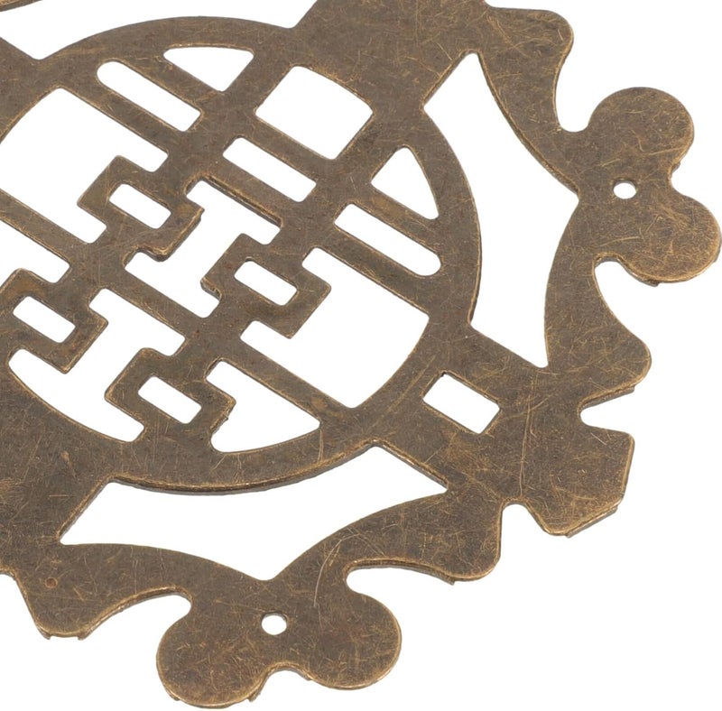 Gadpiparty 1set Iron Carved Applique Corner Decor for Furniture Vintage Style Decorative Iron Corner for Cabinet Doors Boxes and Projects - Image 4