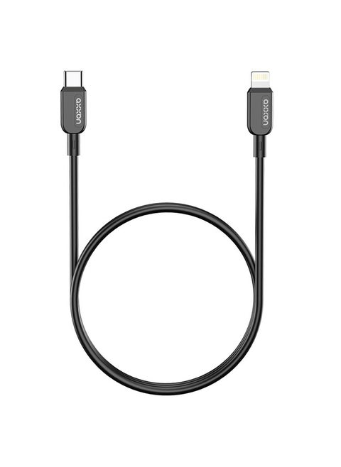USB Cable With Type-C To Lightning Connector Black