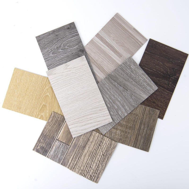 Art3d Peel and Stick Floor Tile Vinyl Wood Plank Samples Set of 8, Rigid Surface Hard Core Easy DIY Self-Adhesive Flooring - Image 5