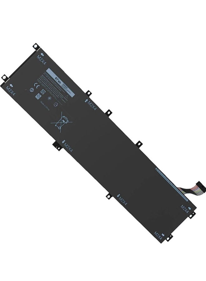 لاب-تك بطارية كمبيوتر محمول متوافقة مع أجهزة Dell XPS 15 9550 و9560 و9570 / Precision 5520 و5530 - تناسب أرقام الأجزاء 6GTPY و5XJ28 وGPM03 - 97 واط/ساعة - 11.4 فولت - ضمان لمدة 6 أشهر من LAPTECH - Image 1